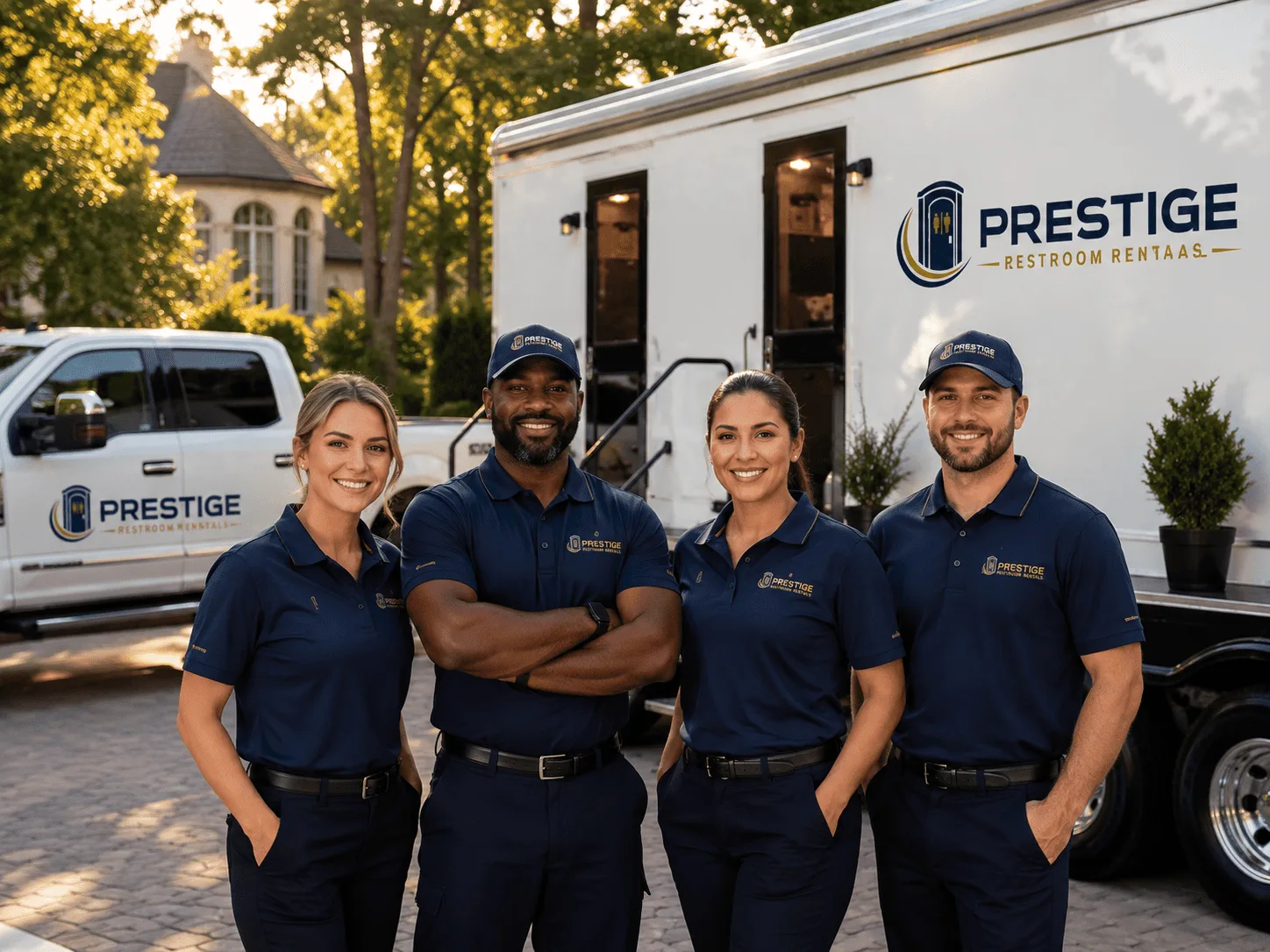 Trusted Luxury Portable Restrooms company in Roxobel, NC